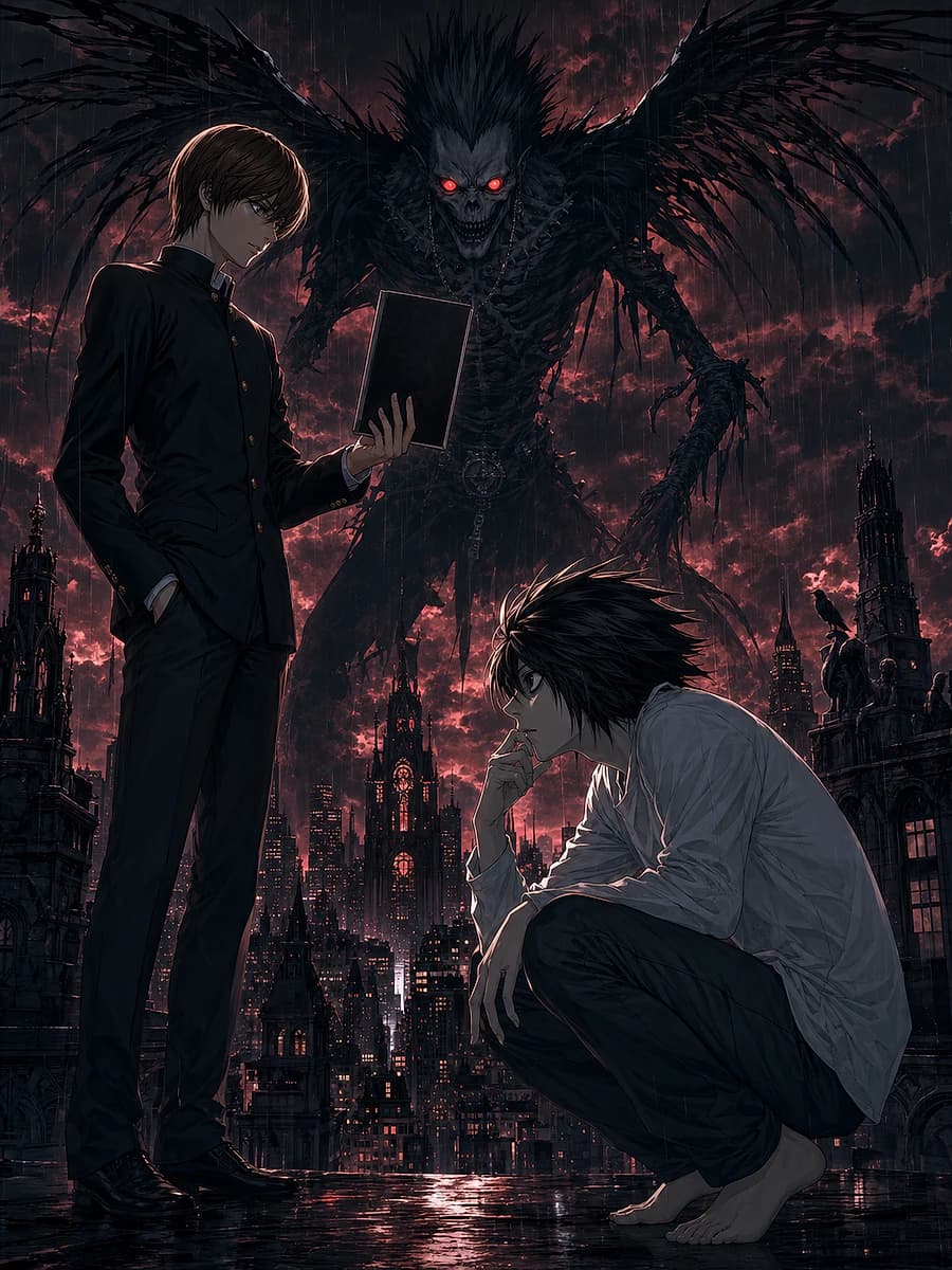 Capa de Death Note