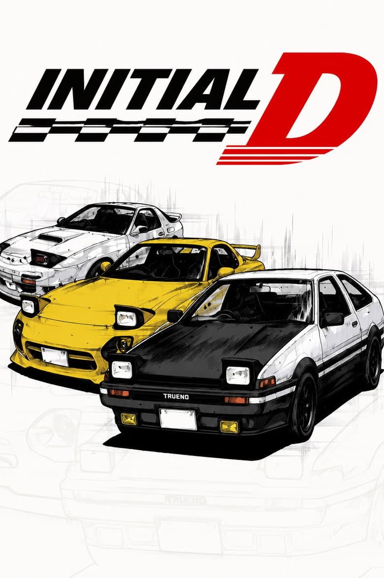Capa de Initial D