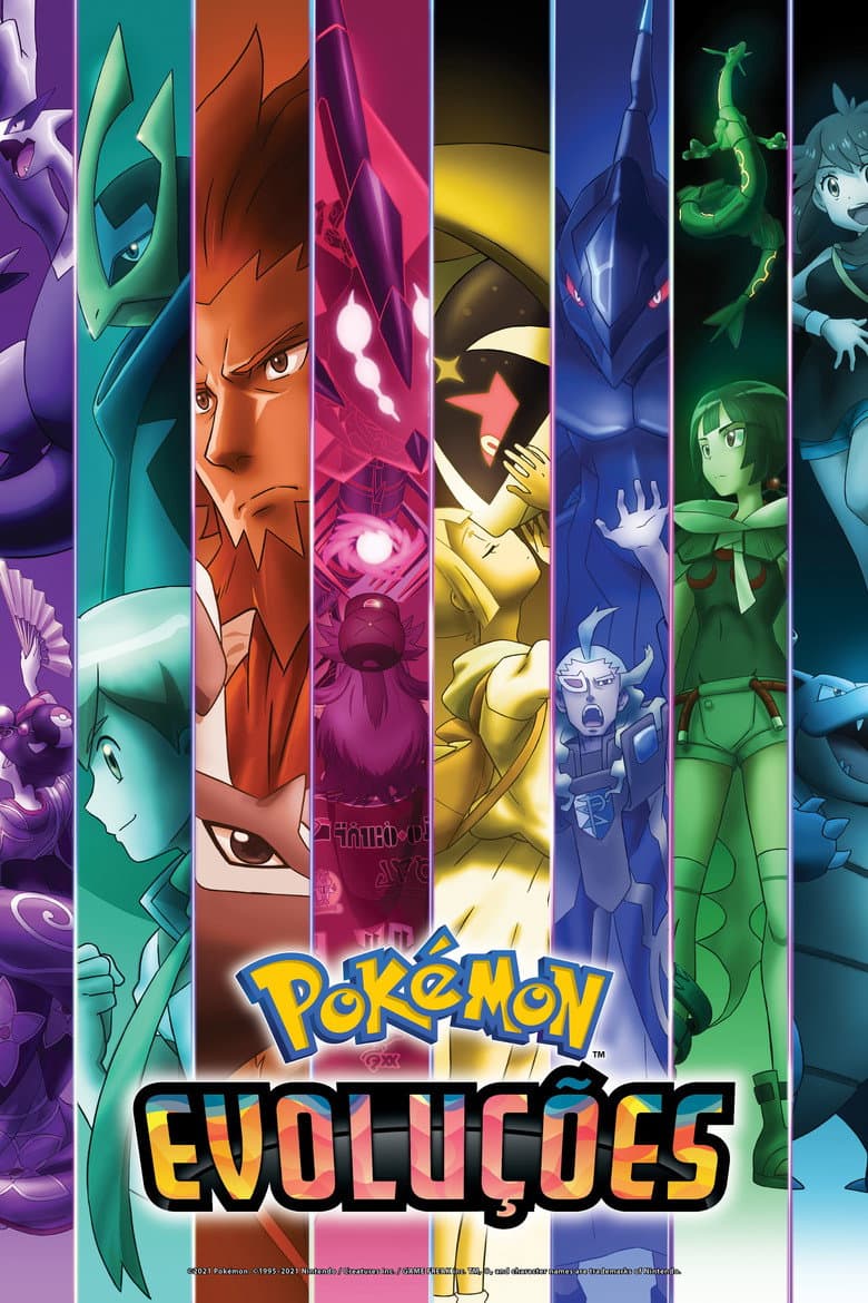 Capa de Pokémon Evoluções