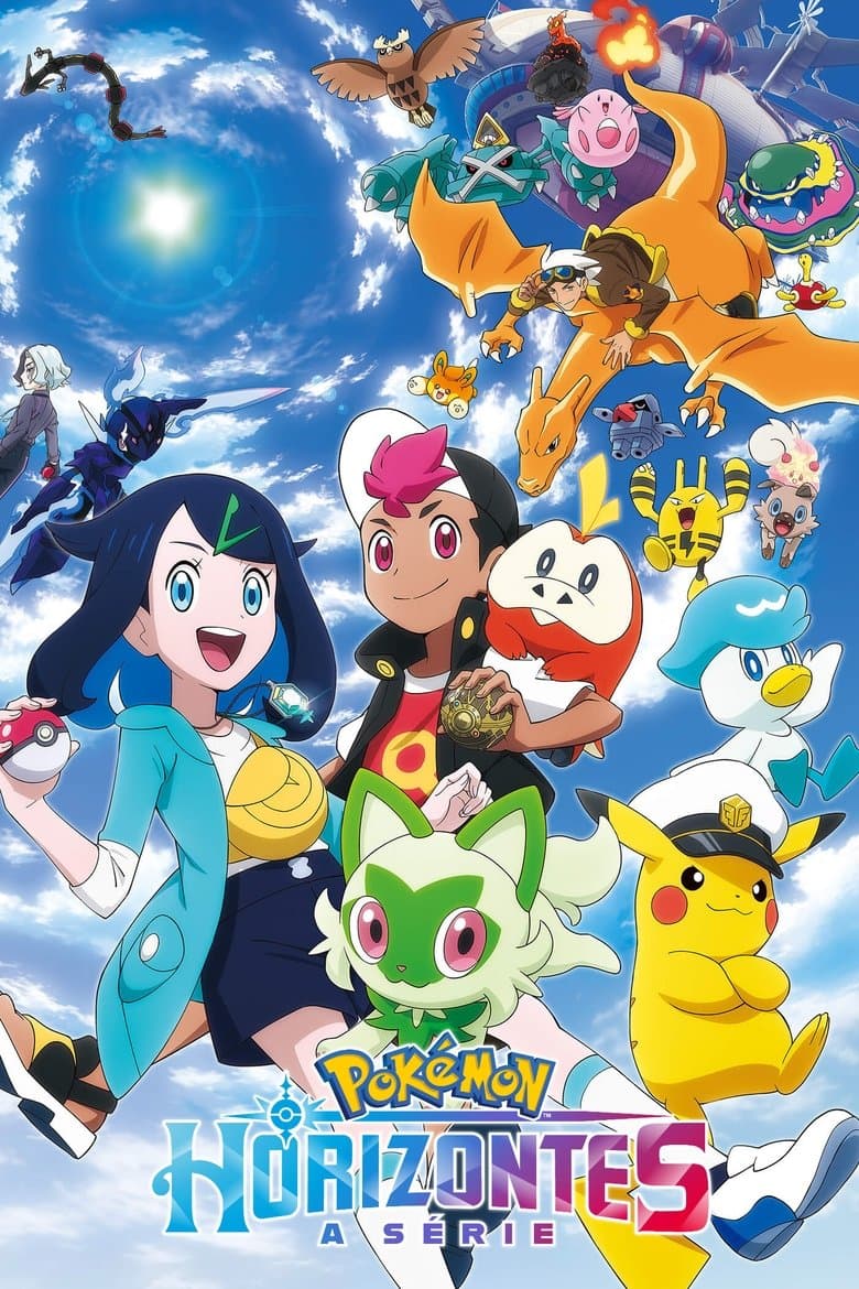 Capa de A Série Pokémon: Horizontes