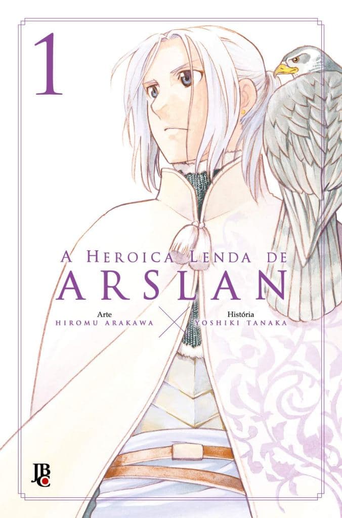 Capa de A Heroica Lenda de Arslan