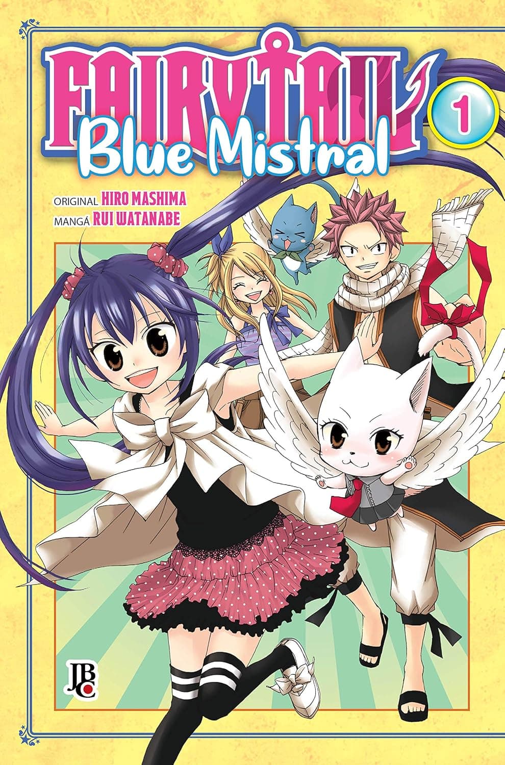 Capa de Fairy Tail Blue Mistral