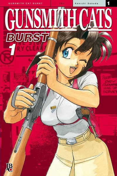 Capa de Gunsmith Cats Burst