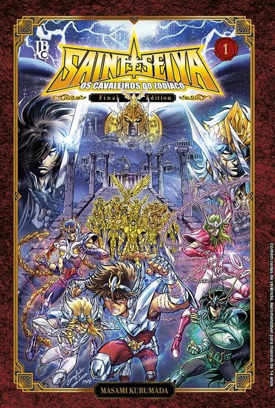 Capa de Cavaleiros do Zodíaco