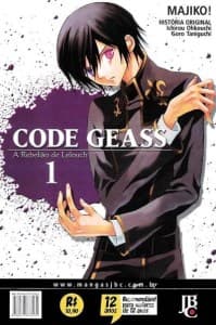 Capa de Code Geass – A Rebelião de Lelouch
