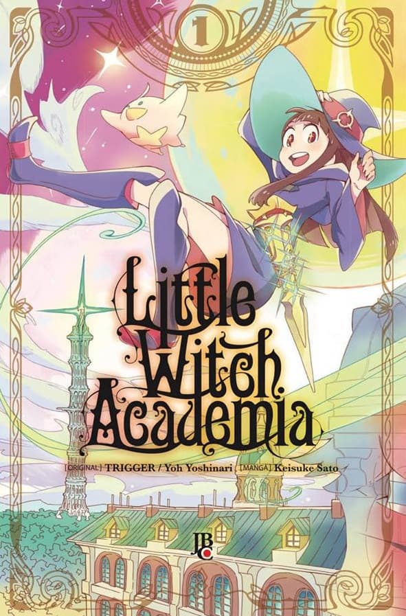 Capa de Little Witch Academia