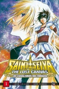 Capa de Cavaleiros do Zodíaco – The Lost Canvas