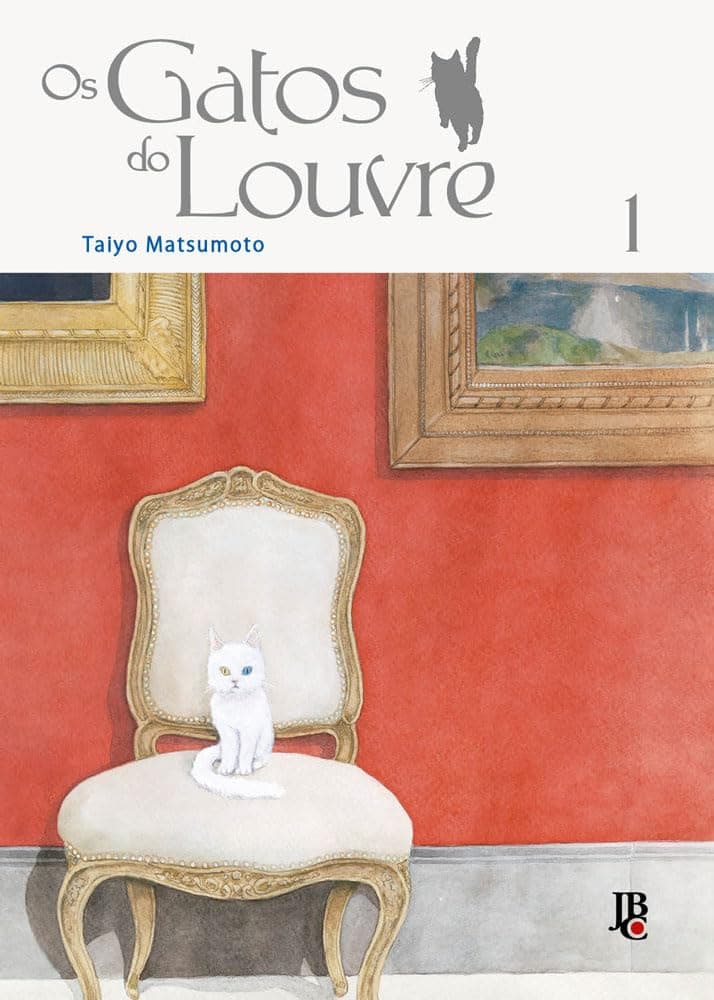 Capa de Os Gatos do Louvre