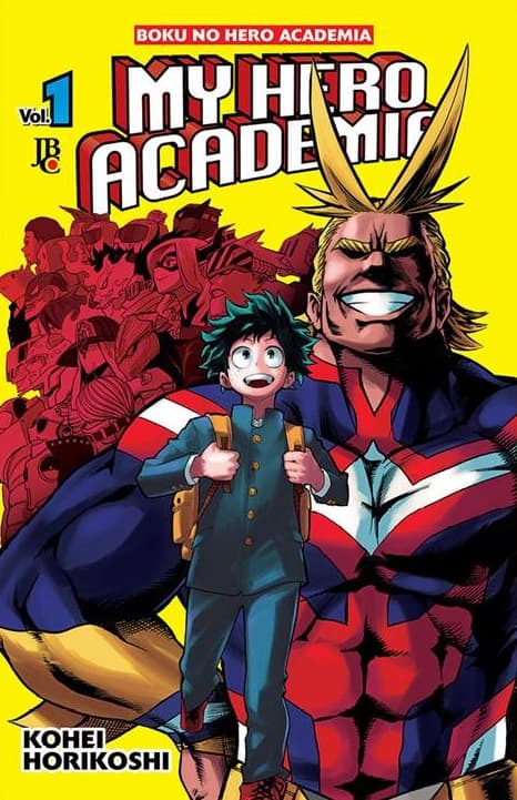 Capa de My Hero Academia