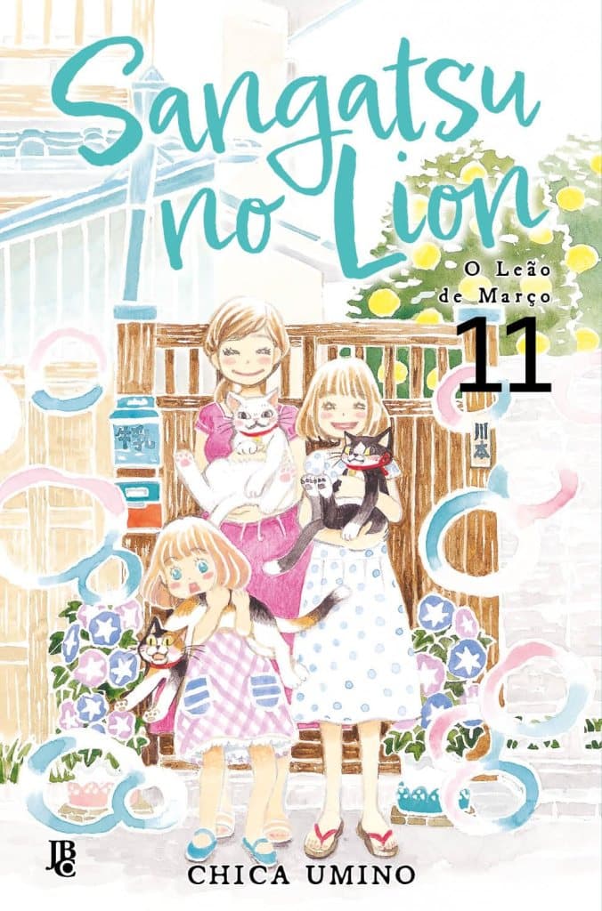Capa de Sangatsu no Lion – O Leão de Março