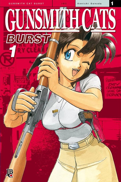 Capa de Gunsmith Cats Burst