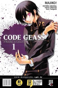 Capa de Code Geass – A Rebelião de Lelouch