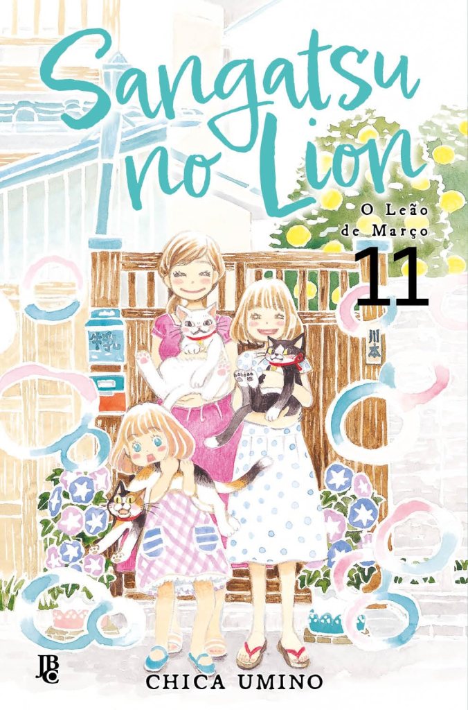 Capa de Sangatsu no Lion – O Leão de Março